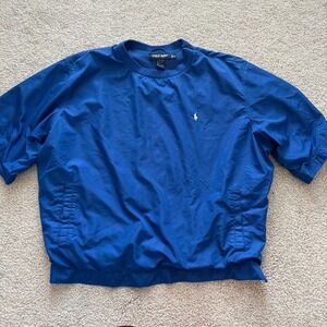 Polo Golf Ralph Lauren Half Sleeve Windbreaker Mens XL Pullover Halfmoon Bay